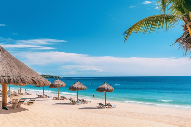 Une escapade à la plage tropicale