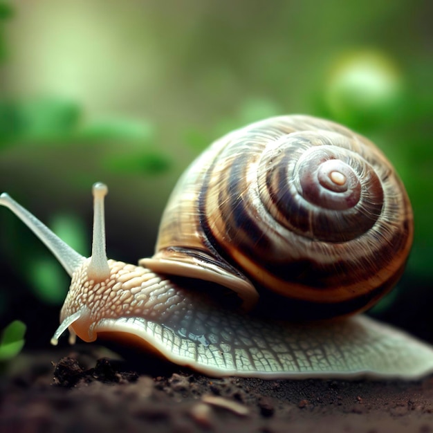 L'escargot de jardin