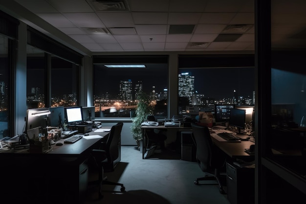 Espace de bureau moderne vide