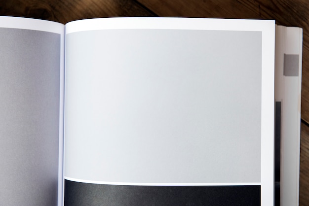 Espace de conception sur la page du magazine