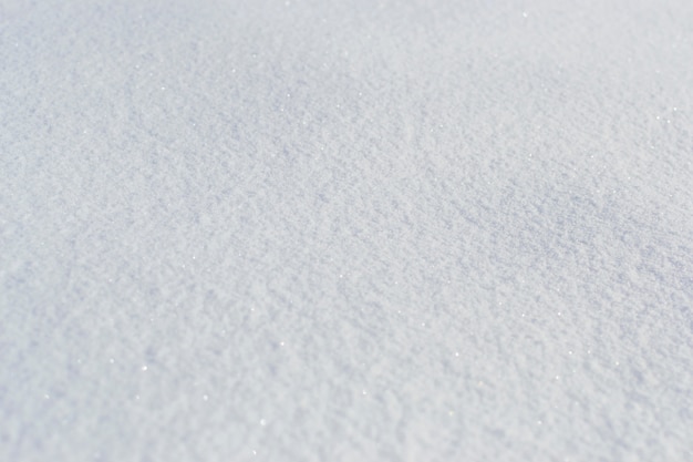 Espace copie de texture de neige givrée fraîche pétillante