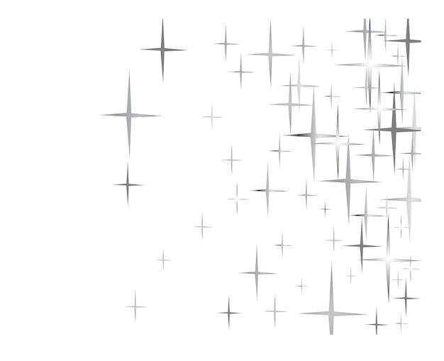 Espace de fond avec des étoiles pour les impressions Étoiles sur le ciel Illustration