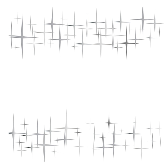 Espace de fond avec des étoiles pour les impressions Étoiles sur le ciel Illustration