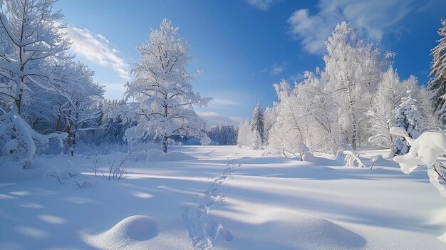 Photo espace d'hiver de neige espace d'hivernage de neige