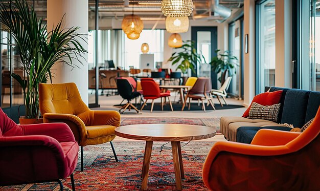 Photo espace de méditation sur la pleine conscience au bureau pour soulager le stress