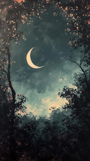 Espace minimal jardin de nuit astronomie en plein air nature