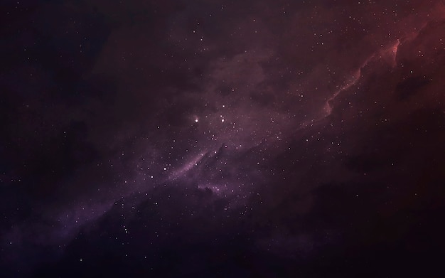 Espace profond. Fond d'écran de science-fiction, planètes, étoiles, galaxies et nébuleuses dans une image cosmique impressionnante. Éléments de cette image fournis par la NASA