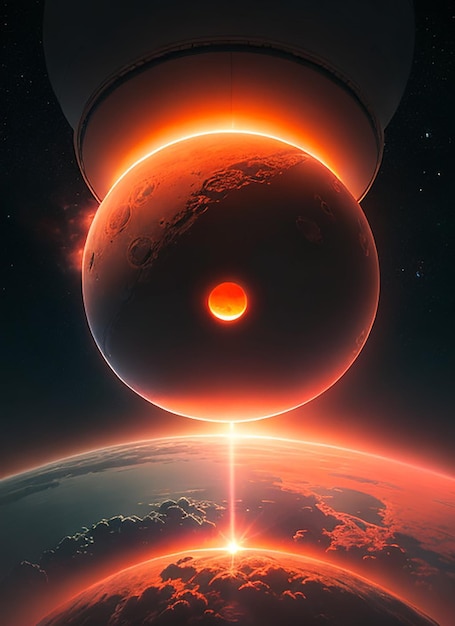 espace terre soleil