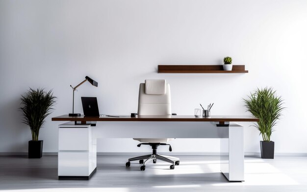 Espace de travail moderne Une collection complète de décors intérieurs de bureaux