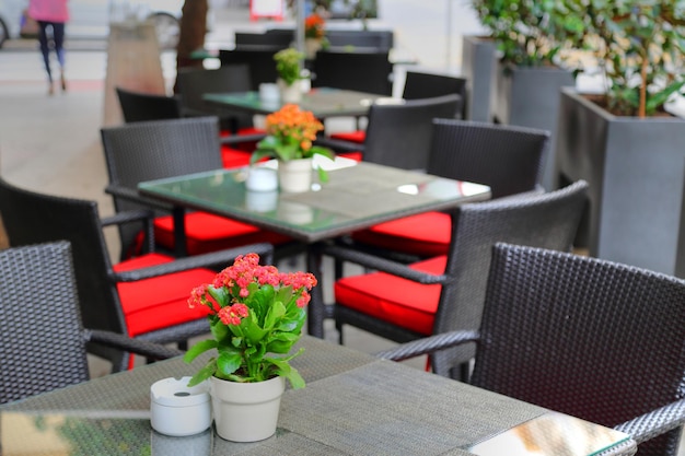 Espagne Séville dîner romantique dans un restaurant de rue