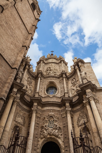 Espagne, Valence. Détail de la cathédrale - Basilique de l'Assomption de Notre-Dame de Valence