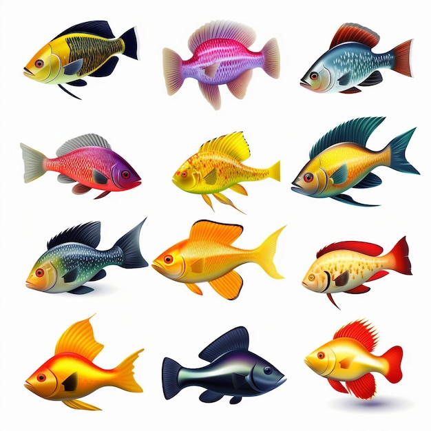 Espèces animales de poissons