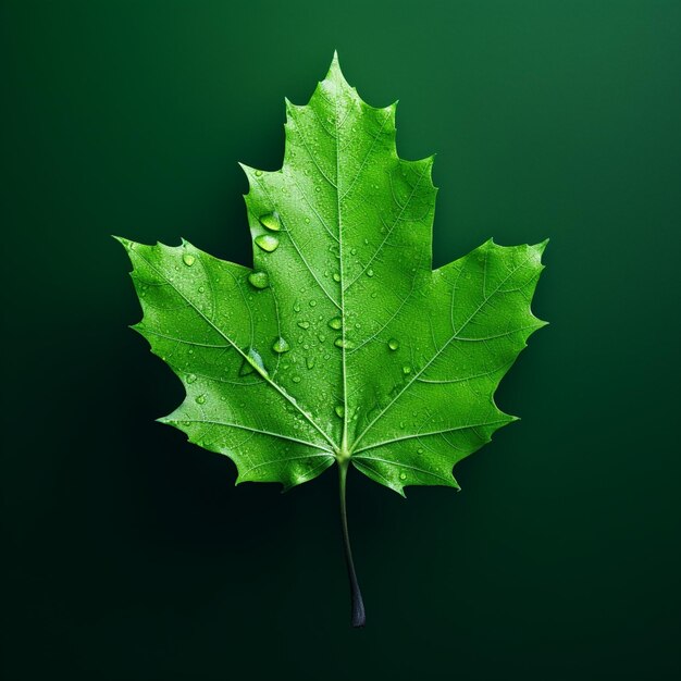 Photo l'essence de la feuille la beauté naturelle minimaliste