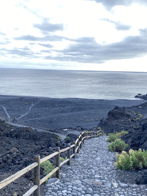 C'est le grand et puissant volcan cumbre vieja sur l'île de La Palma Conséquences de l'éruption