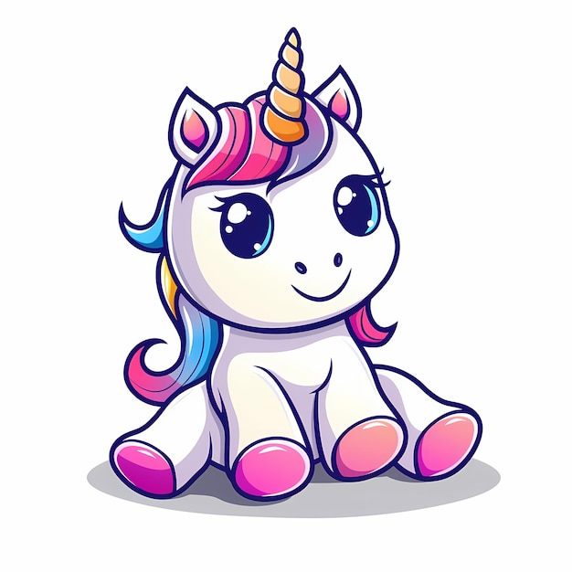 C'est une licorne mignonne.
