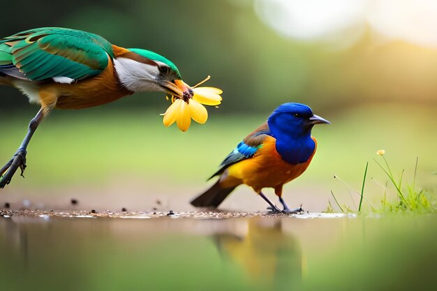 C'est une très belle photo, une belle photo de nourriture, une photo de nourriture différente, un décor de nourriture coloré, de l'intelligence artificielle.