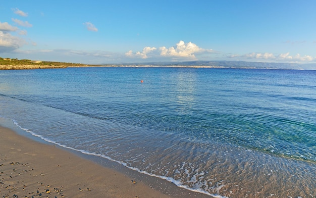 Estran de la plage de Lazzareto Italie