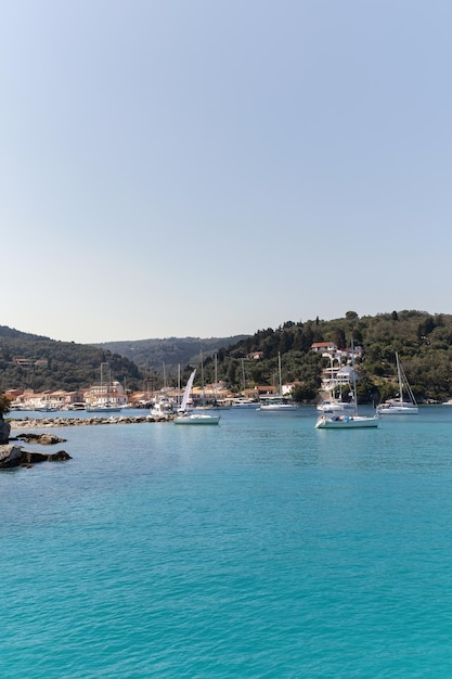 Photo l'été à sivota thesprotia grèce paxos islands