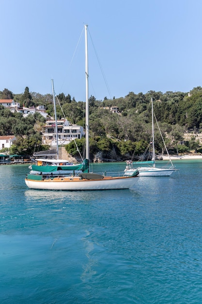 Photo l'été à sivota thesprotia grèce paxos islands