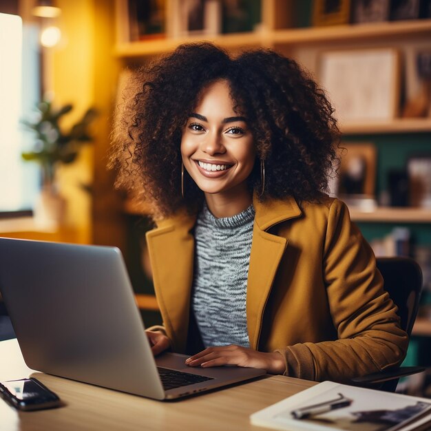 Une éthique de travail afro-américaine rayonnante