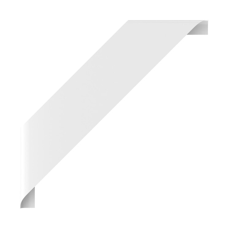 Photo étiquette d'angle étiquette d'angle illustration 3d