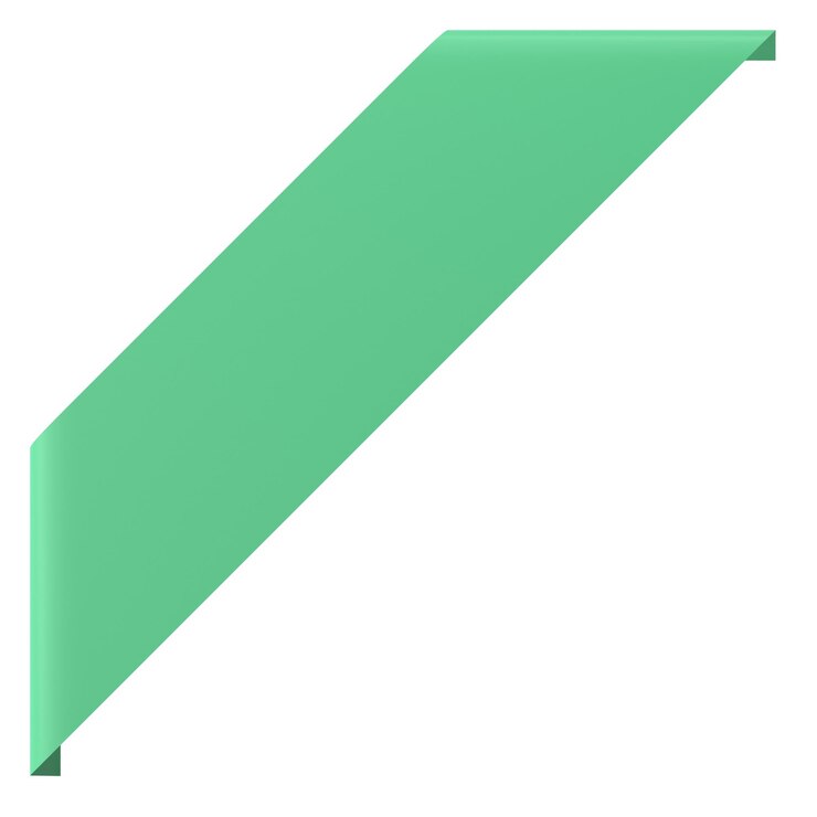 Étiquette d'angle Illustration 3D de l'étiquette d'angle