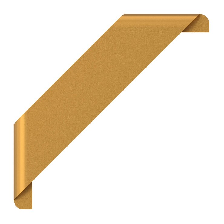 Photo étiquette d'angle illustration 3d de l'étiquette d'angle