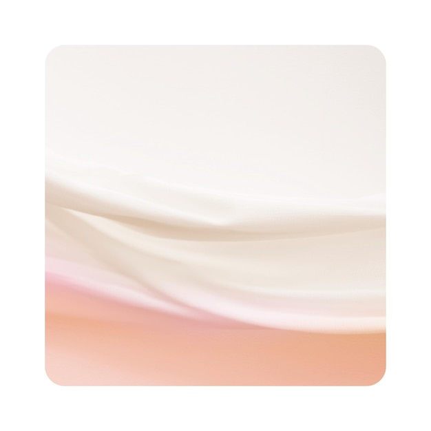 Étiquette carrée png de tissu à fond transparent