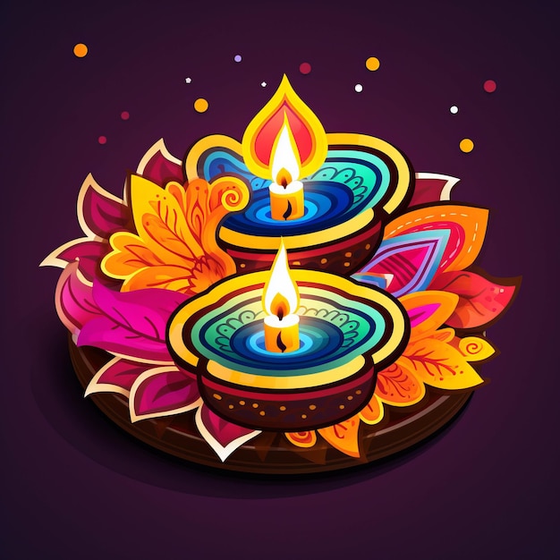 Étiquette de Diwali