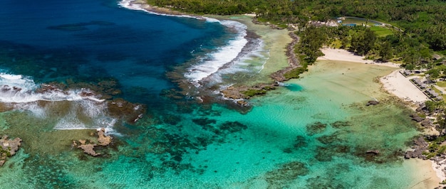 Eton Beach Efate Island Vanuatu près de la célèbre plage de Port Vila sur la côte est