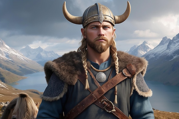 L'étonnante ressemblance de l'adolescent viking nomade Larry