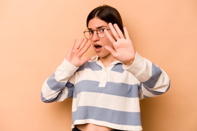 être choqué en raison d'un danger imminent