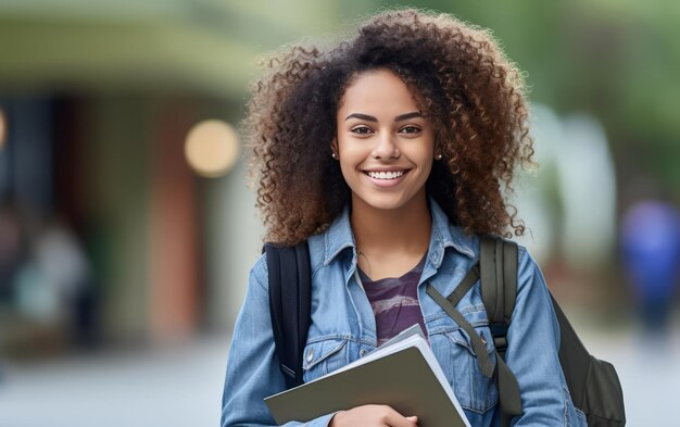 étudiant universitaire afro-américain