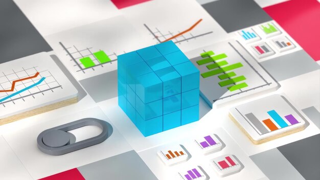 Photo Évaluation et stratégies des données 3d