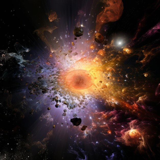 L'évolution du cosmos Le voyage psychédélique de l'explosion solaire dévoilé par le télescope Hubble