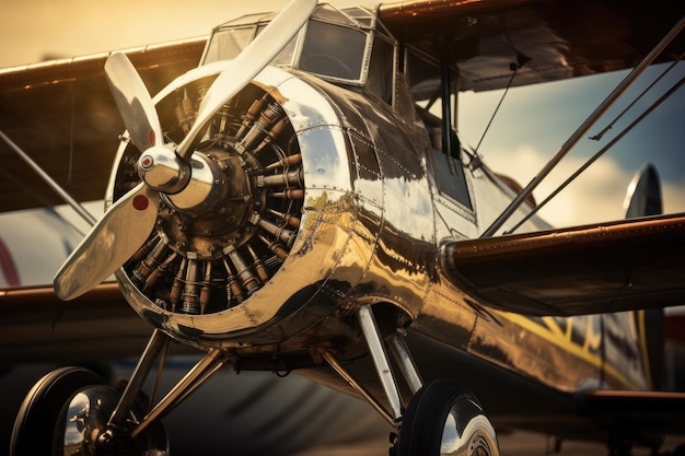 Examen minutieux d'un avion