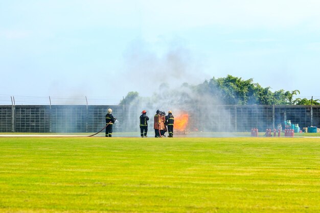 exercice d'incendie