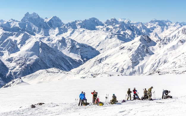 Expédition en montagne