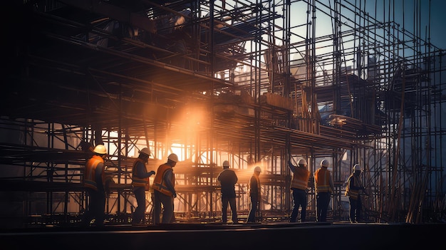 Expérience industrielle dans le bâtiment de fabrication