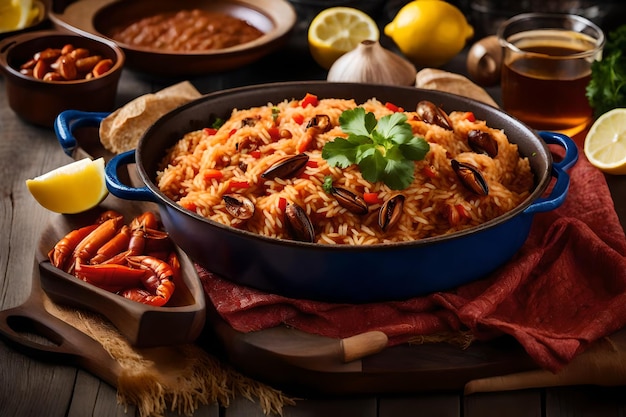 Des expériences culinaires délicieuses Goûtez la magie de l'IA générée par la meilleure photo culinaire