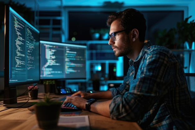 Un expert en technologie développant des logiciels conviviaux en comprenant les exigences des utilisateurs finaux