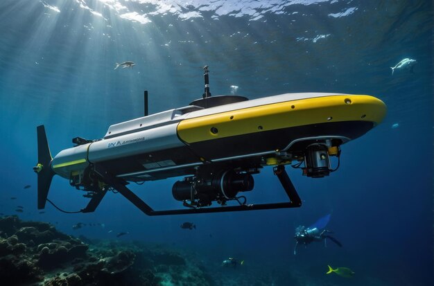 Exploration sous-marine par drones