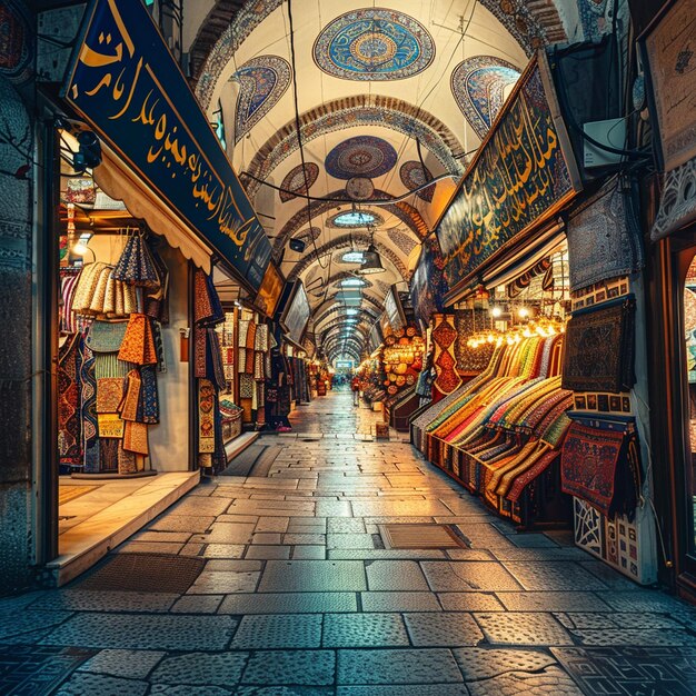Explorez l'atmosphère dynamique du Grand Bazar d'Istanbul