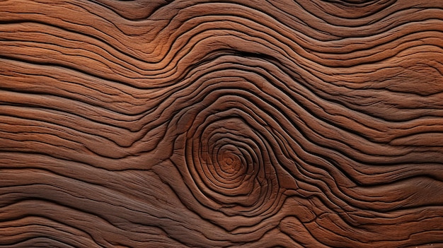 Explorez l'attrait naturel d'une surface de coupe en bois texturée