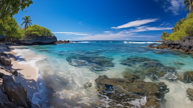 Photo explorez cozumel plongez dans les récifs vibrants les villes charmantes et les plages ensoleillées de cette île paradisiaque