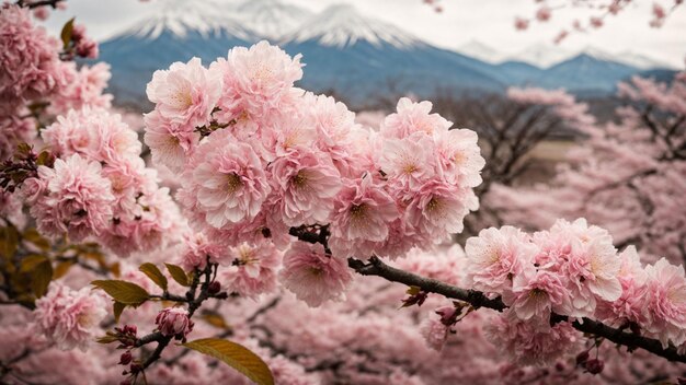 Explorez l'harmonie poétique entre la nature et les cerisiers japonais emblématiques dans votre photographie