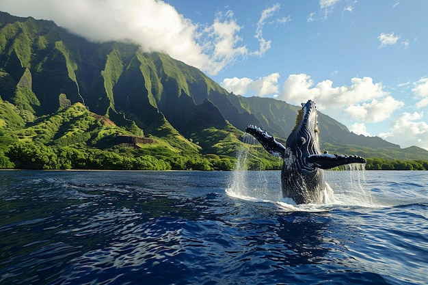 Explorez les lagons cachés où les baleines à bosse