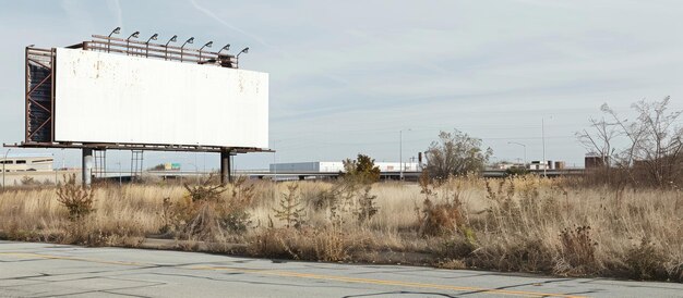 Explorez notre portefeuille pour les panneaux d'affichage blancs et les options de publicité extérieure