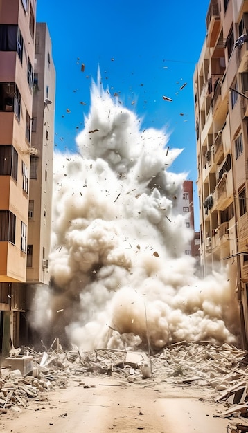 Explosion dans une ville palestinienne