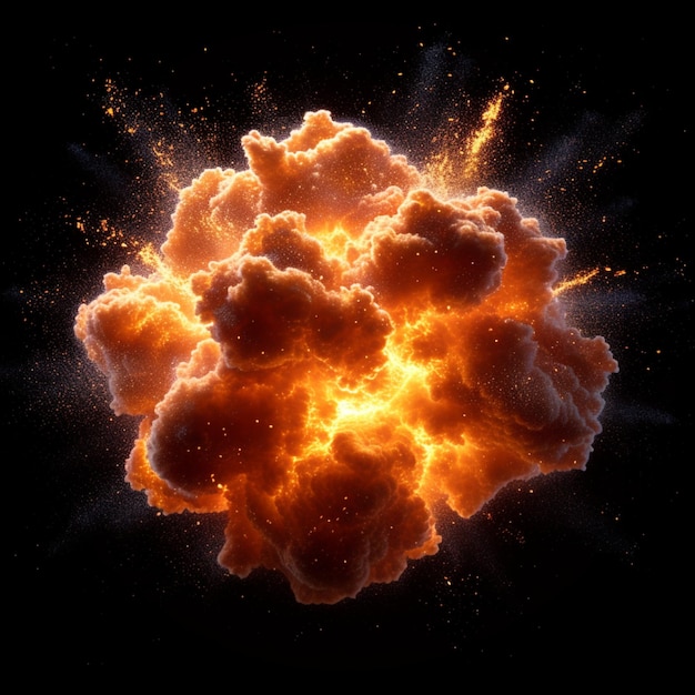 Une explosion étonnante